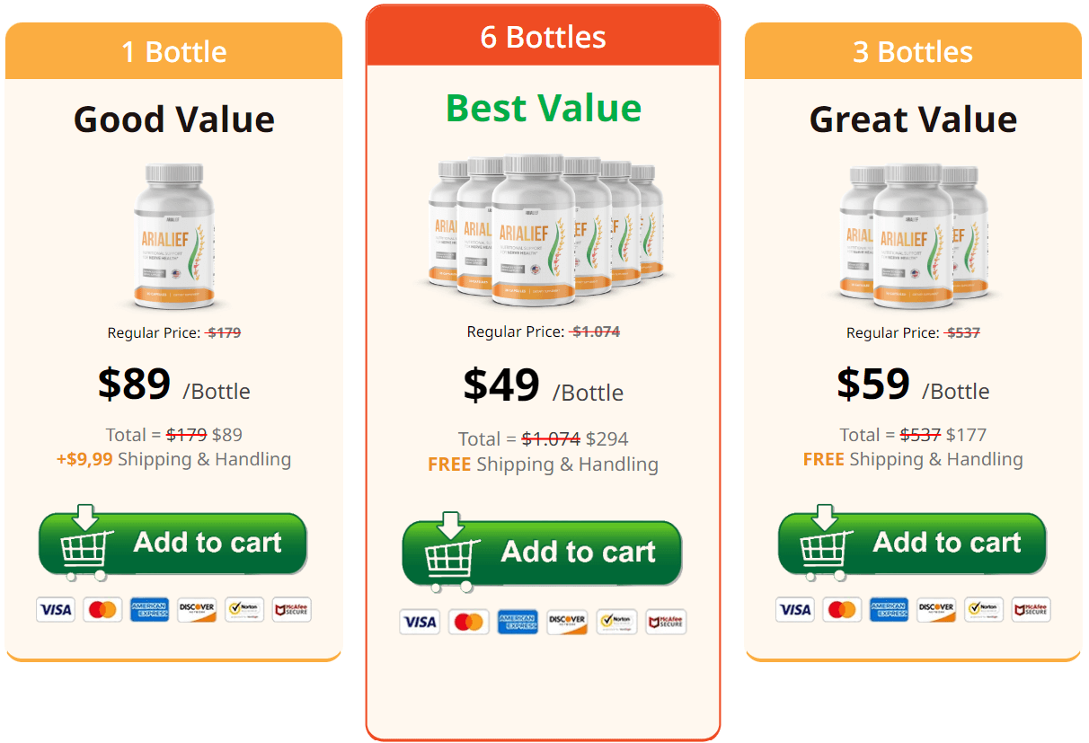 Arialief.com price